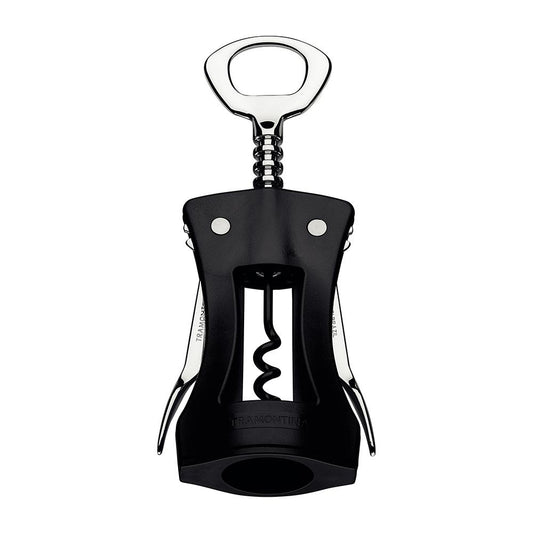 Saca Rolhas Harmoniza Design Ergonômico Corpo Abs e Abridor de Zamak Preto - Tramontina 25550100