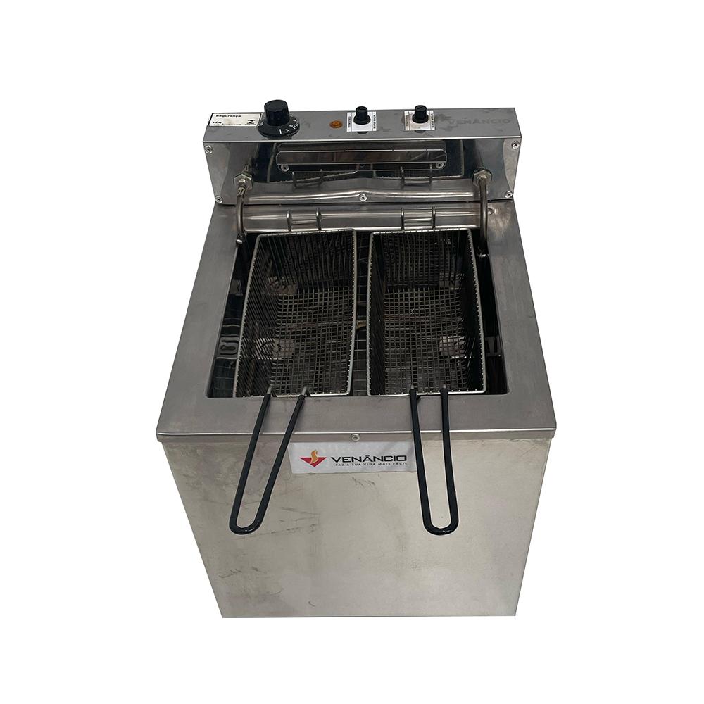 Semi - Fritador Elétrico Profissional Água e Óleo 23l Mesa Sfao4  127V - Venâncio