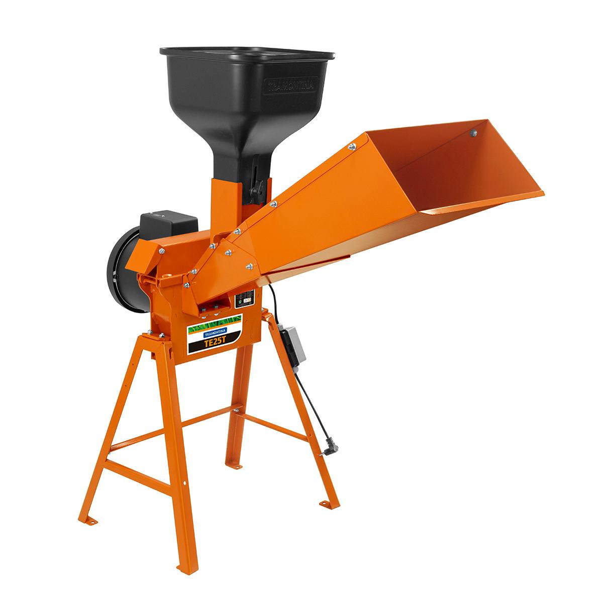 Triturador Elétrico Suporte Triangular Motor 2 hp Saída Lateral Te25t Bivolt - Tramontina 79852342