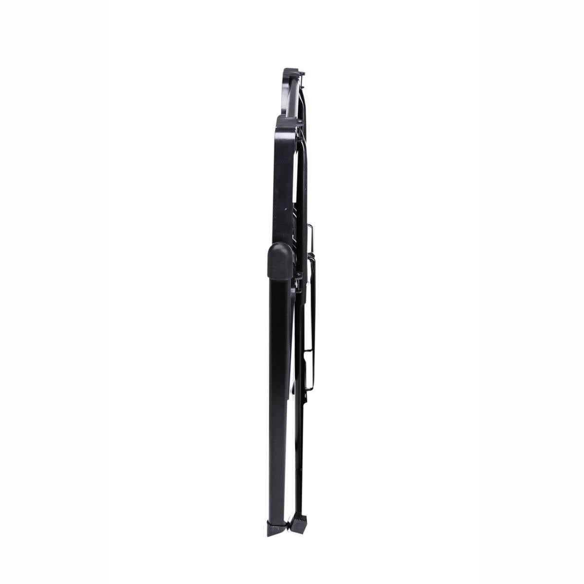 Escada Alcance de 02 Degraus Preta - Anodilar