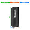 Cervejeira Beer Maxx 300 Porta Visor +2 a -6ºc 300l Vn28t Preto Onix 127v - Metalfrio