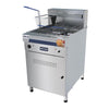 Fritadeira Elétrica Industrial Água e Óleo 38L 18000W Trifásica FIE.44 380T - Metvisa