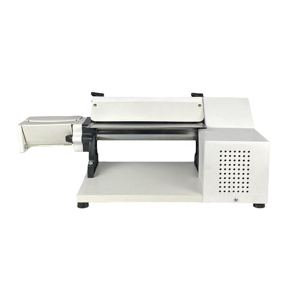 Cilindro Laminador Elétrico Profissional 28cm Branco Com Cortador Talharim 1/4 CV Bivolt - Malta 3107000