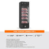 Visa Cooler Carne Embalada Porta Vidro 0 a 5 ºc 570l Vcca570pvpp Preto/preto 220v - Refrimate