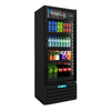 Freezer Conservador Vertical 127V Dupla Ação Porta de Vidro 512/531 Litros Vf55AH All Black - Metalfrio