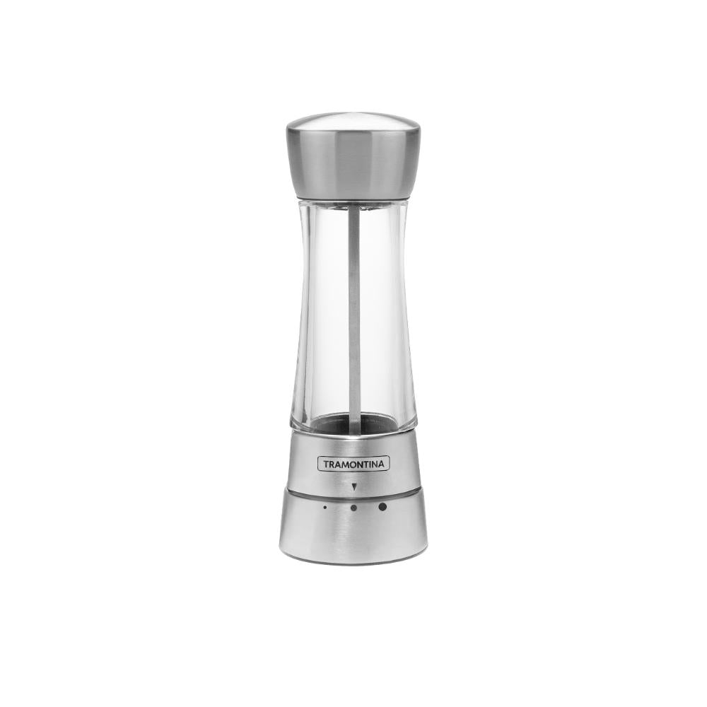 Moedor de Sal ou Pimenta em Aço Inox e Acrílico Com Moinho em Cerâmica - Tramontina 61654100