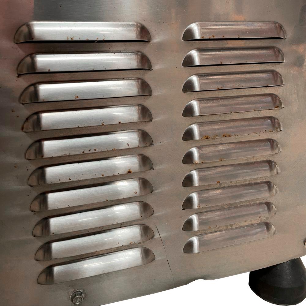 SEMINOVO - Picador Moedor de Carne Profissional Para Açougues Boca 22 Aço Carbono 1cv Pcl22l 220V - Metvisa