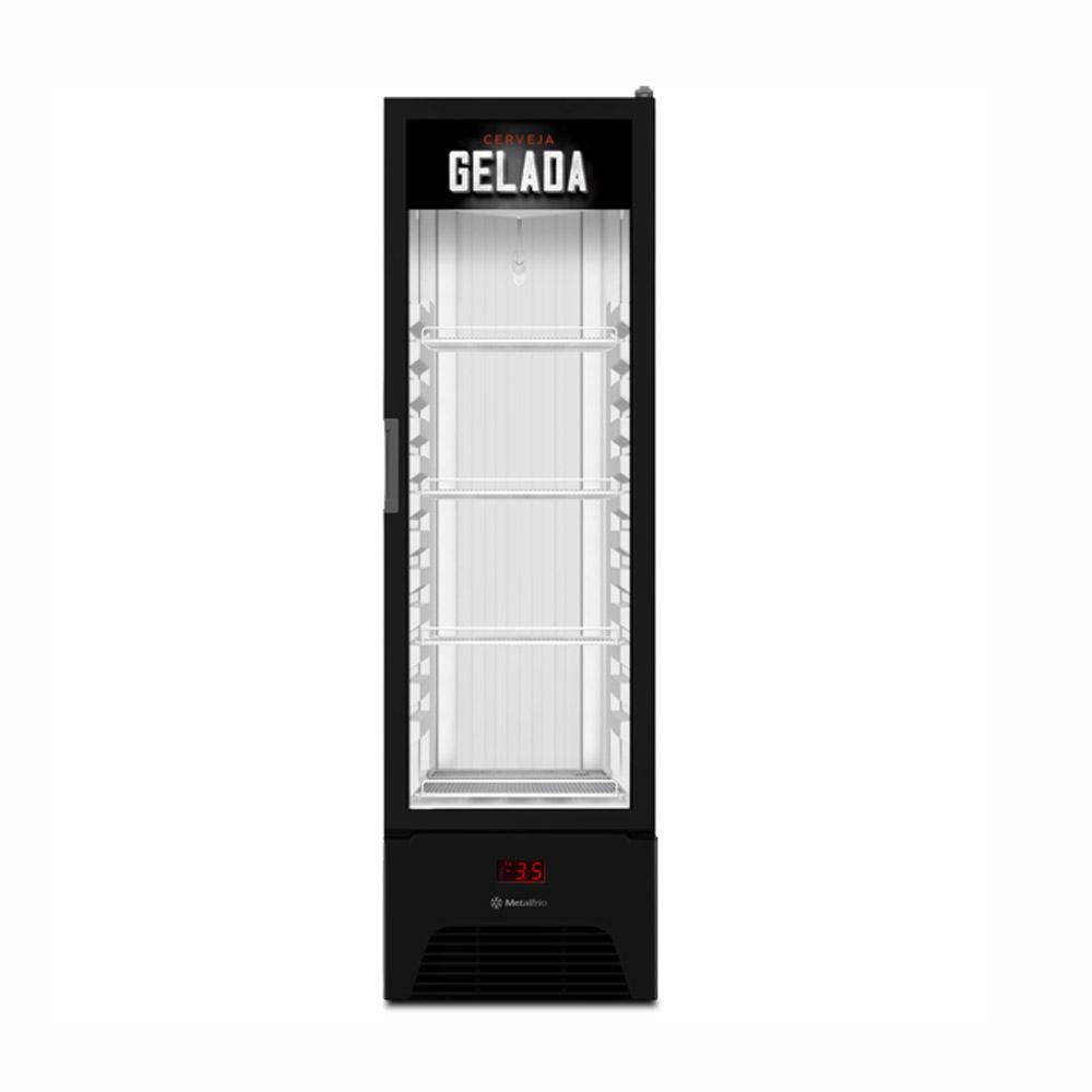 Cervejeira Expositor Vertical Porta de Vidro 293/337 Litros VN28RP Optima Adesivada 127V - Metalfrio