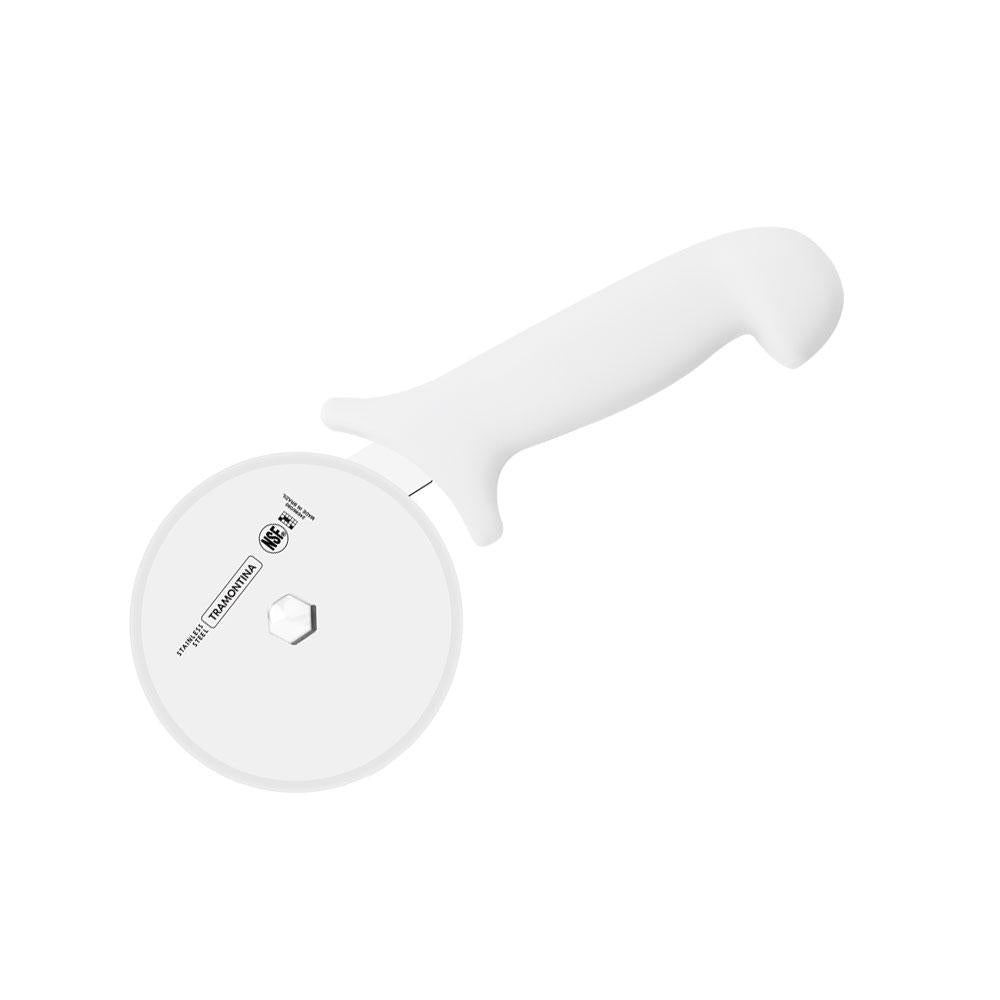 Cortador de Pizza Master Profissional Aço Inox Diâmetro 9,8cm Branco Pizzarias - Tramontina 24686180