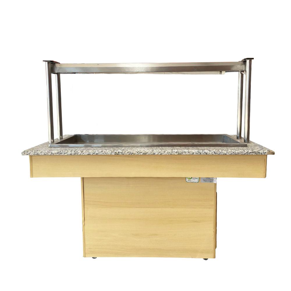 SEMINOVO - Buffet Restaurante Central Pista Fria BRCF8 (sem cubas) London 220V - Refrimate