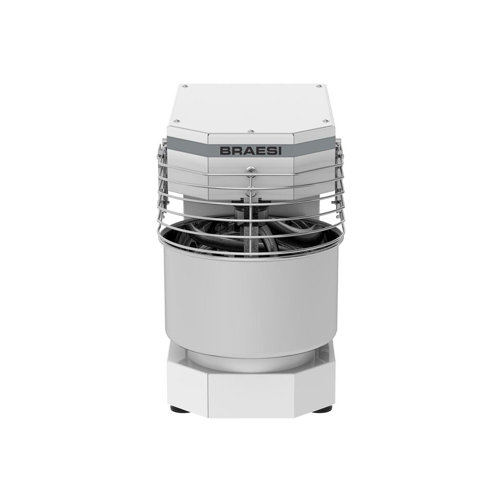 Amassadeira Espiral 3 Kg Masseira Industrial Branca Epóxi 10 Velocidades AES-03 Bivolt - Braesi B18675