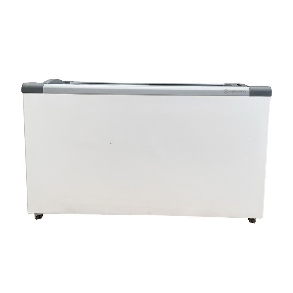 Semi Novo - Freezer Horizontal Tampa de Vidro Congelados 318 Litros Nf40 - Metalfrio 127v