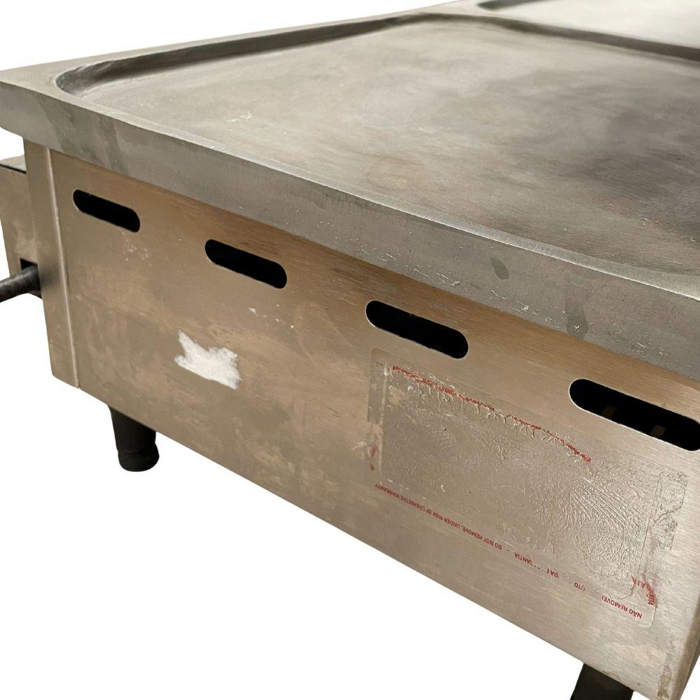 SEMINOVO - Sanduicheira Lanche Conjugada Gás 2 Prensa Chapa Lisa Alumínio SCG70A2P - Venâncio