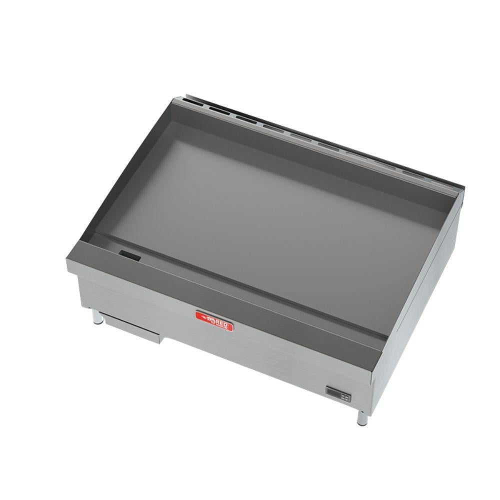 Chapa de Fritura Elétrica Trifásica Estrutura Inox Chapa 91cm 12mm CHEXP915E - 12 380T -  Red Chameleon