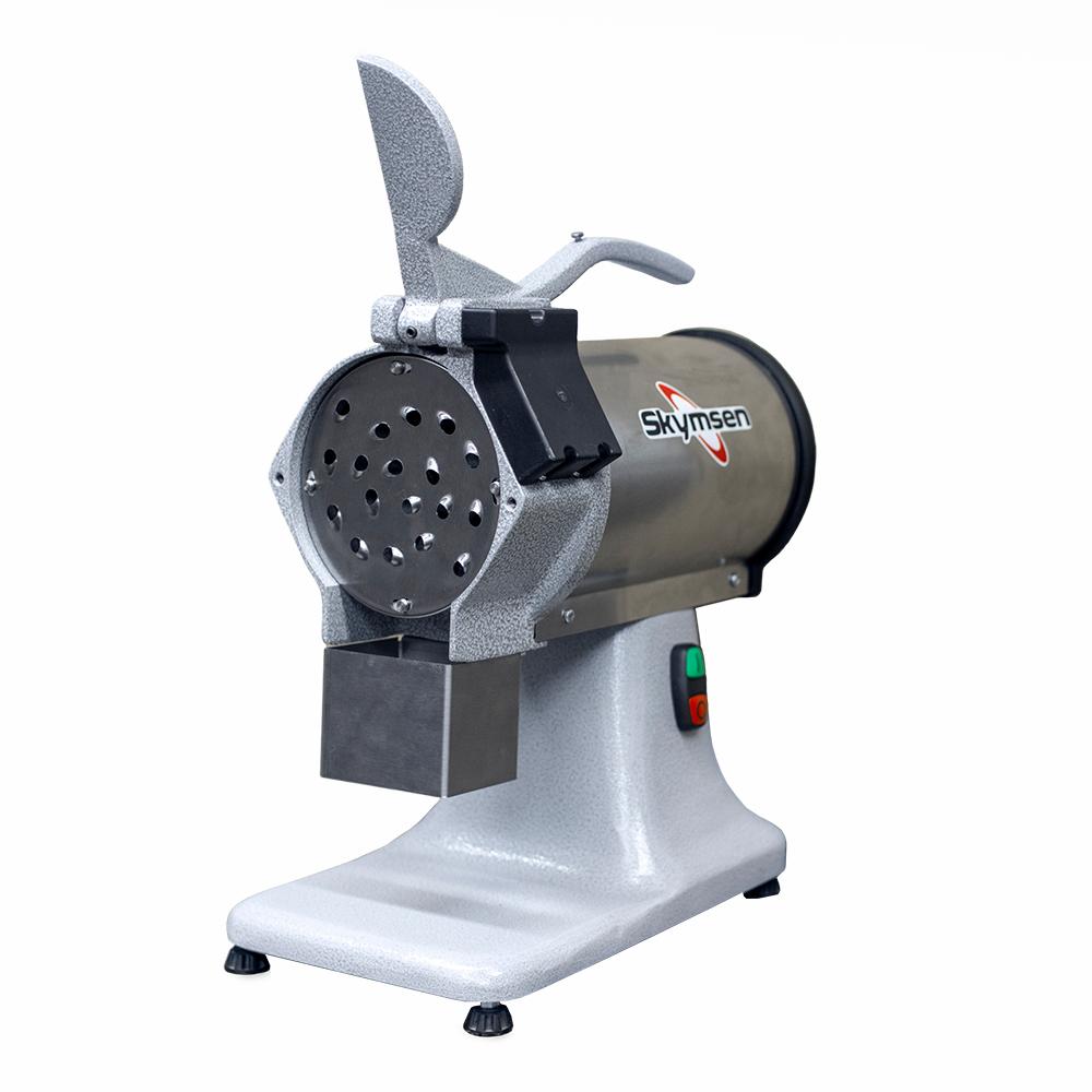 Ralador De Queijo e Coco Elétrico 0,5 CV Desfiador 3 Discos RQC 220V Skymsen + 3 Facas Premium