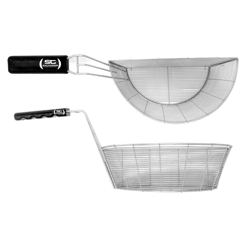 Cesto para Fritadeira Pequeno Direito Galvanizado Multiuso TFAO 40 - Metalcubas