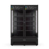 Refrigerador Expositor Vertical Bebidas Duas Portas Vidro 1164l/1257 Vbm3ah All Black Bivolt - Metalfrio