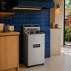 Fritador Água e Óleo Elétrico 25 Litros de Pedestal 800w FAO 25 220v - Metalcubas 27088