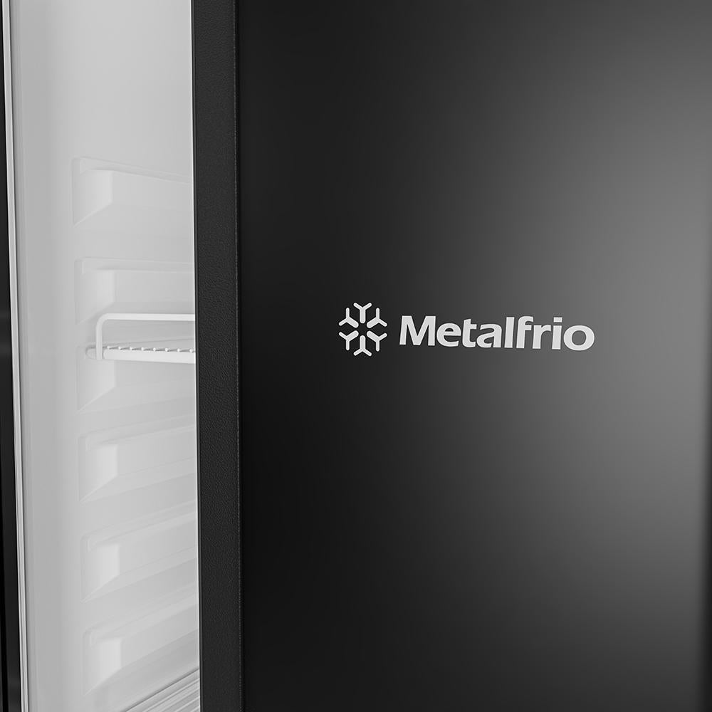 Cervejeira Beer Maxx Preto Onix 336/300L Porta Com Visor +2°C a -6ºC VN28T 220V - Metalfrio