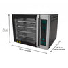 Forno Turbo Convector Smart Pro Digital 4 Esteiras Inox e Painel Inox FCSP4E 127V - Venâncio 56643