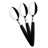 Kit - 48 Colheres de Mesa Ipanema Com Lâmina Em Aço Inox Cabo Preto Cptop - Tramontina 23363400