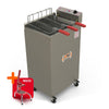 Fritador Industrial 5000W Água e Óleo 22L Elétrico Pr-2000E 220V Progás e Cortador de Legumes