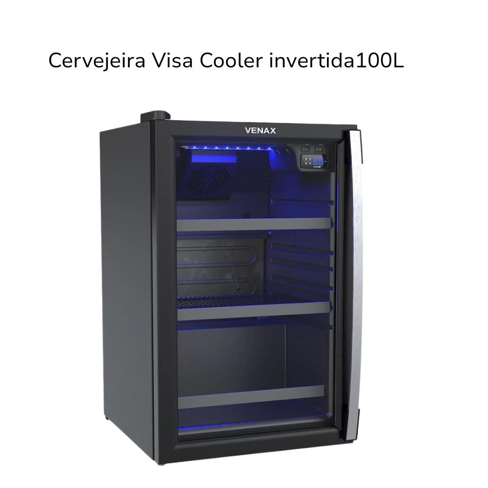 Conjunto Cervejeira p. Invertida + Adega de Vinho 24 Garrafas 82 Litros - Venax