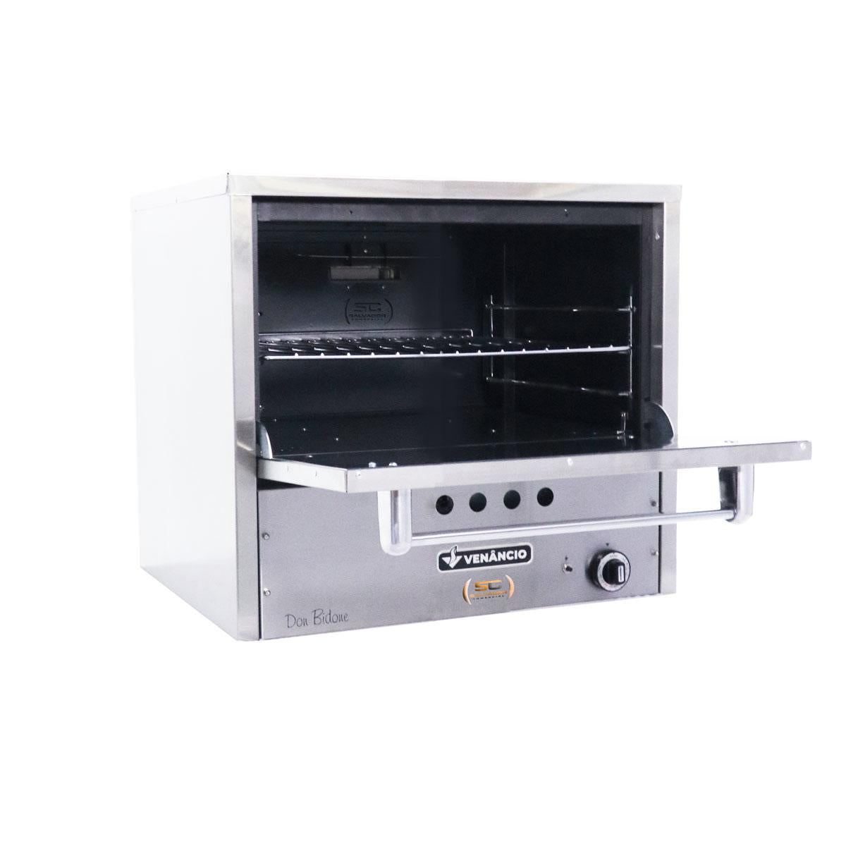 Forno gás Baixa Pressão Profissional Don Bidone FGDB60P com cavalete - Venâncio