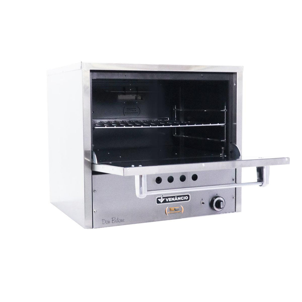 Forno gás Baixa Pressão Profissional Don Bidone FGDB60P com cavalete - Venâncio