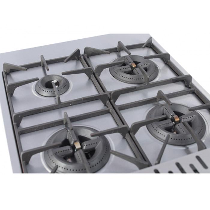 Fogão Profissional 6 Bocas a Gás Baixa Pressão Inox Dom Bidone Cooktop de Mesa FDB6M - Venâncio