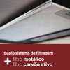 Depurador e Exaustor de Parede Cheff Gourmet Branco 60cm Eco60db 220v - Eos B163441
