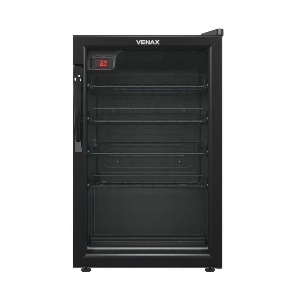 Adega 24 Garrafas Climatizada 82L NGV 100 220V Venax com Abridor Elétrico Preto