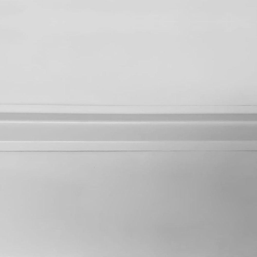Bandeja Prateleira Com Reforço 30x91 para Gôndolas New Plus com Porta Etiqueta Verde - SA Gôndolas