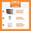 KIT - Forno Turbo Convector Smart Basic Inox FCSB4E 220v + Bancada Mes-004 + 8 Assadeiras - Venâncio