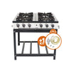 Kit - Fogão Gás Bravo 4b Br4b + Kit Gás 2kg - Venâncio