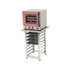 KIT - Forno Turbo Elétrico Fast Oven PRP-004 220V Rosa + Bancada MES-004 + 4 Assadeiras - Progás