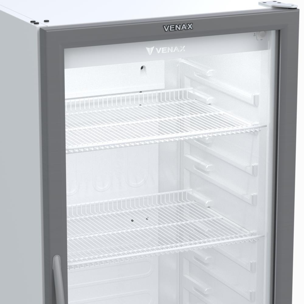 Refrigerador Visa Expositor Branco 400L Porta De Vidro 0ºC a 5ºC VV400BR 127V - Venax 33312