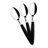 Kit - 36 Colheres de Mesa Ipanema Com Lâmina Em Aço Inox Cabo Preto Cptop - Tramontina 23363400