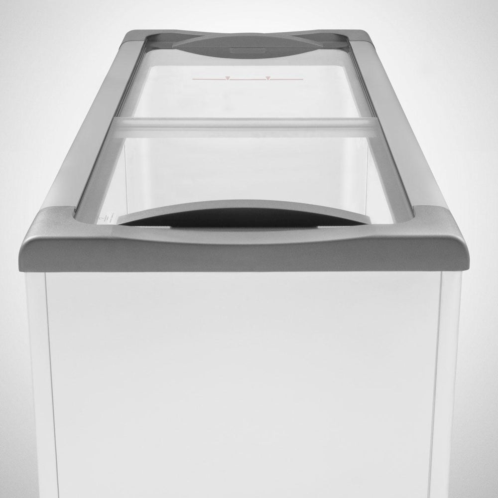 Freezer Horizontal Congelador 318/399 Litros Tampa De Vidro -18 ºC a -22 ºC NF40 - Metalfrio