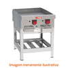 Bancada de Apoio Aberta Total Inox 430 Para Chapa CHEXP610 Mod BACE610 - Red Chameleon 268421-7
