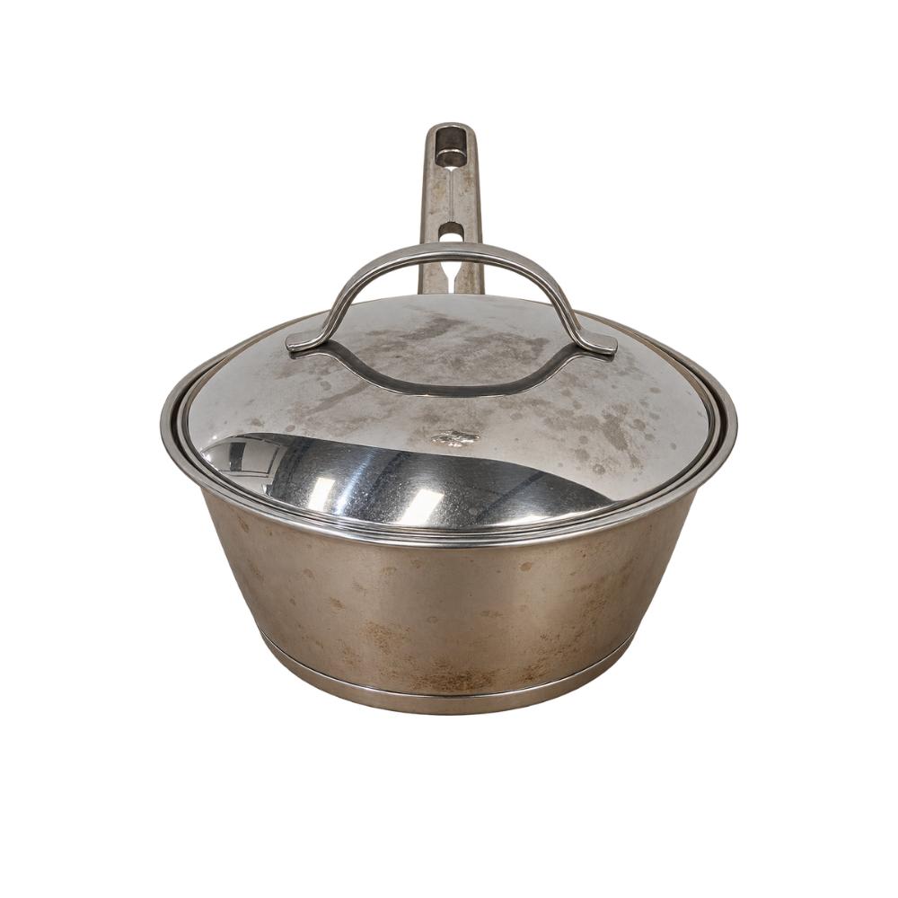 Seminovo- Conjunto de Panelas em Aço Inox 5PCS Linha Allegra - Tramontina
