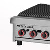 Char Broiler Chapa Grill Premium 60cm Profissional Aço Inox a Gás Chb-60 g2 - Metalcubas 26389
