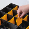 Maleta Plástica Organizadora 17"" Master Com Divisórias Móveis - Tramontina 43805017