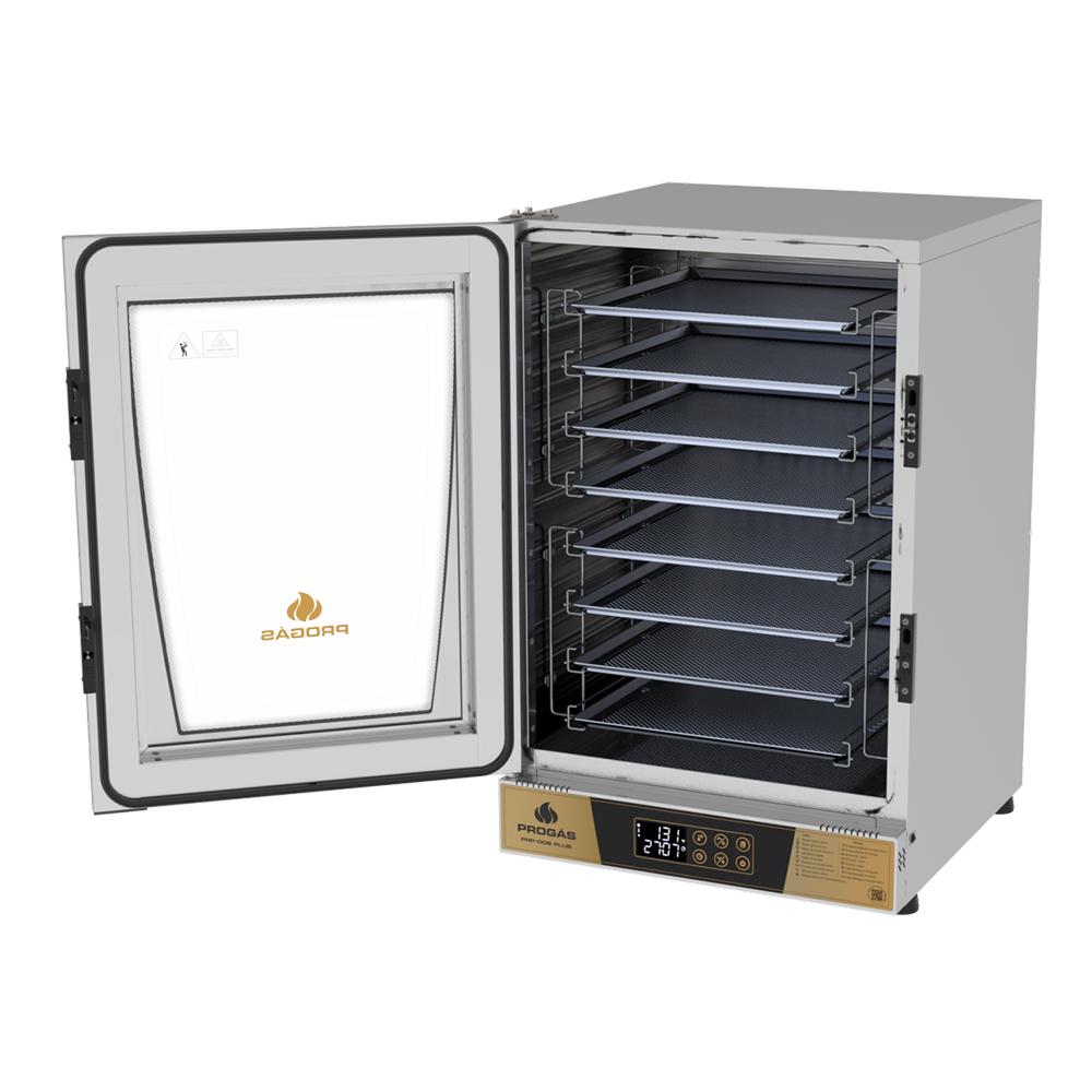 Forno Turbo Elétrico Convecção 8 Assadeiras Digital Padarias Prp-008 Plus Dourado 220v - Progás