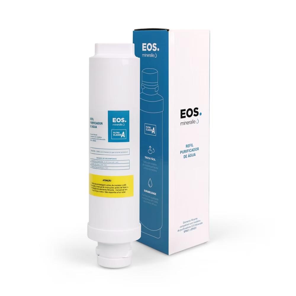 Refil Filtro para Purificador Bebedouro de Água EPE01 e EPC01 Mod EPF01 - EOS