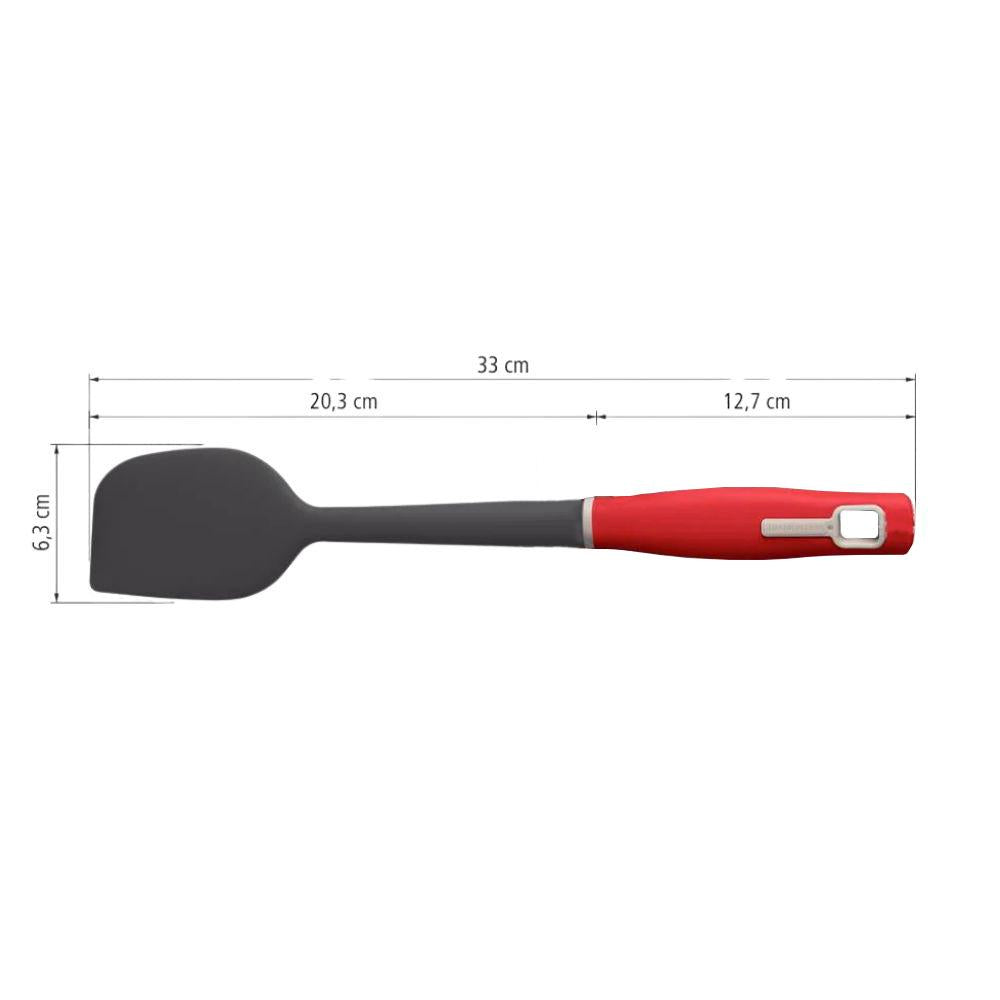 Kit Caçarola Aço Inox Solar 4,7 Litros PIT 1 + Espátula Verano em Silicone - Tramontina