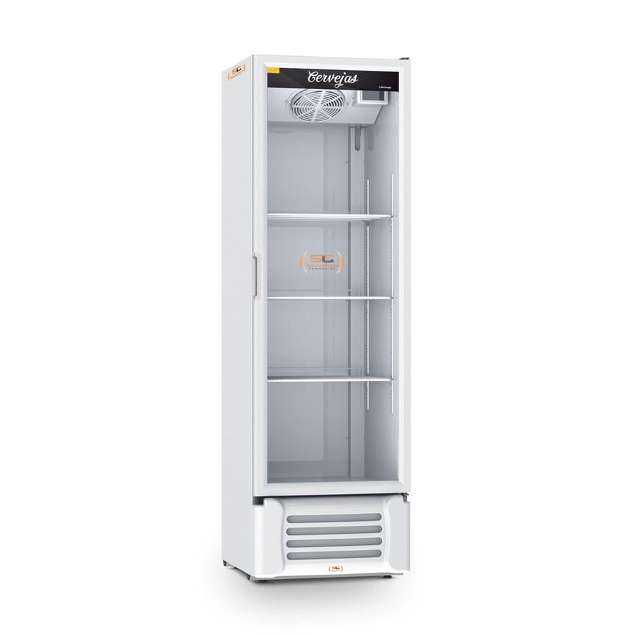 Refrigerador Visa Expositor Branco 400L Porta De Vidro -5,5ºC; -2,5ºC; +2ºC VCC400V - Refrimate