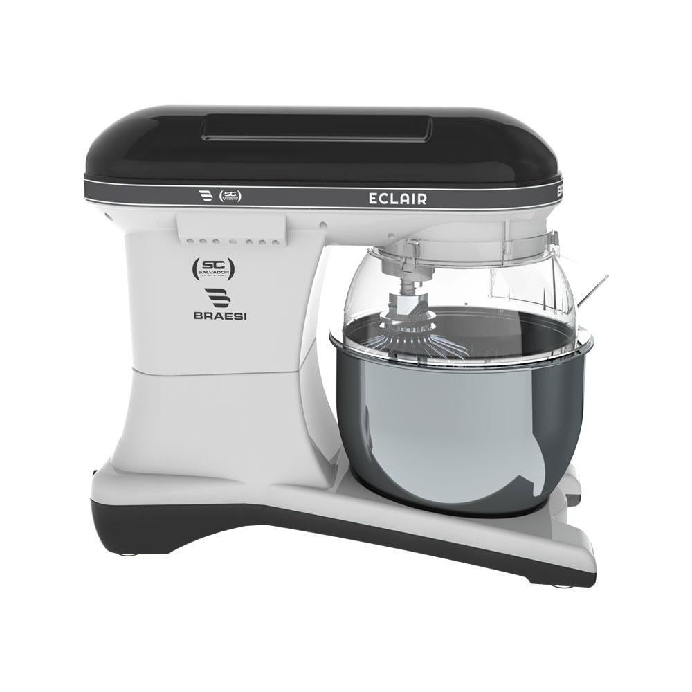 Batedeira Planetária Profissional Eclair 10 Velocidades 5l 1500w Bp-500 Preta Bivolt - Braesi