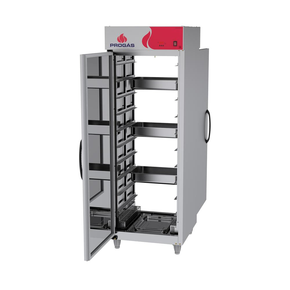 Pass Through Armário Aquecido Profissional 60ºC Total Inox Até 20 Gns 1/1 PRPASS-200 220v - Progás P46644