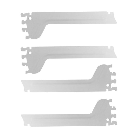 Kit 4 Mão Francesa Apoio Para Bandeja 30cm SLG Gôndolas New Plus - SA Gôndolas